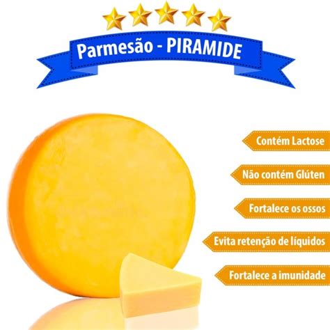 Na Laticinios Piramide Tem Queijo Parmes O Pir Mide Puro G