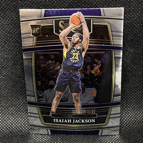 2021 22 Panini Select Isaiah Jackson RC Indiana Pacers Rookie 55 EBay