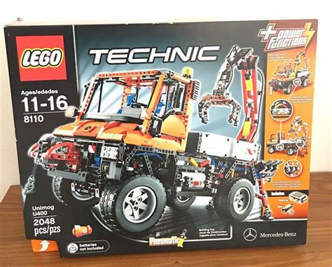 LEGO 8110 Technic Mercedes Benz Unimog U400 New Sealed In Box