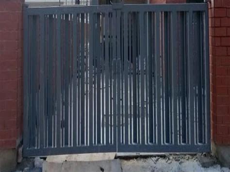 Modern Grey Mild Steel Hinged Gates At Rs 490 Sq Ft In New Delhi Id