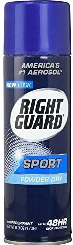 Right Guard Aerosol Sport Powder Dry Antiperspirant 6 Oz Pack Of 4 Beauty