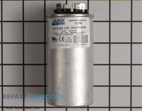 Lennox Air Conditioner Condensing Unit Run Capacitor 89m80 Repair Clinic