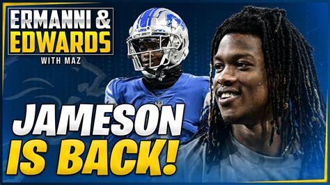 Jameson Williams IS OFFICIALLY BACK Detroit Lions YouTube