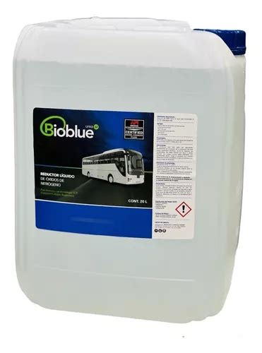 Urea Automotriz Adblue Marca Bioblue Bidon Litros Env O Gratis