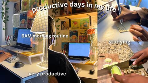 Study Vlog Am Productive Study Vlog Productive Days In My Life