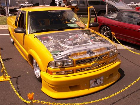 antique classic car: Chevy S-10 Lowrider Pickup Truck