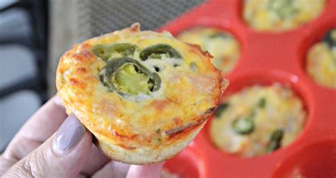 Spicy Keto Tuna Melt Egg Muffin Cups - Perfect Keto Snack