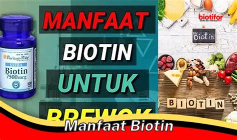 Temukan 5 Manfaat Biotin Yang Jarang Anda Ketahui Biotifor