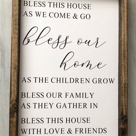 Bless This House - Etsy