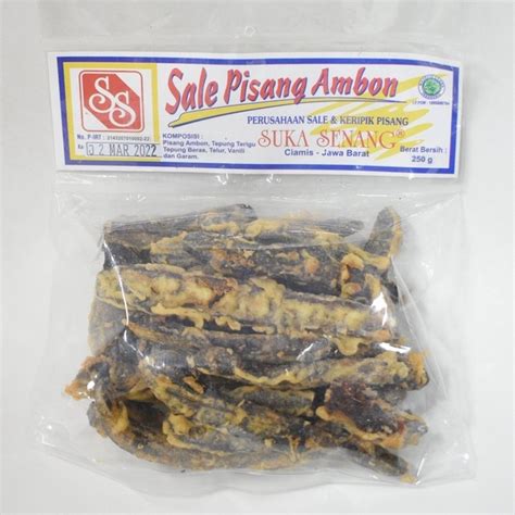 Jual Sale Pisang Ambon Panjang 250gr Suka Senang Oleh Oleh Khas Ciamis