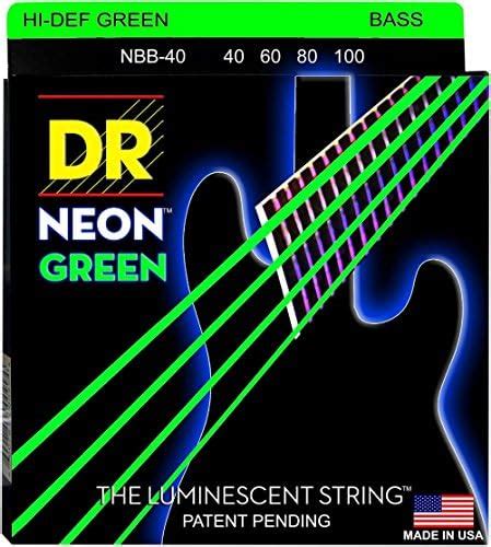 Dr Strings Hi Def Neon Cuerdas Para Guitarra Bajo Ngb 40 Mx Instrumentos Musicales