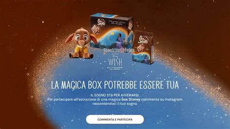 Giveaway Pan Di Stelle Vinci Box Disney Wish In Edizione Limitata