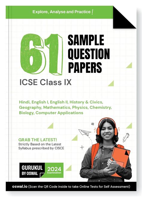 Gurukul 61 Sample Question Papers For Icse Class 9 Exam 2024 Fully Solved New Specimen