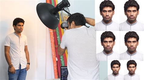 Passport Size Photography Setup In Easy Steps For Beginners Youtube