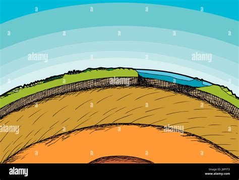 Layers atmosphere drawing hi-res stock photography and images - Alamy