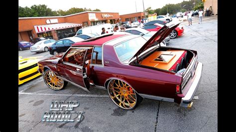 WhipAddict Flawless 86 Chevy Caprice Landau On Gold Forgiato 28s