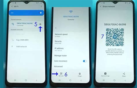 How To Get WiFi QR Code Without Knowing Password In Samsung