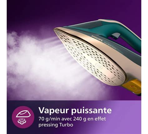 Philips Azur 8000 Series DST803070, Dampfbügeleisen (grün,3000W ...