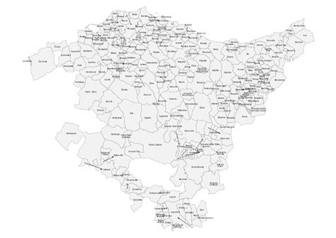 Mapa De Pa S Vasco Provincias Municipios Tur Stico Y Carreteras De