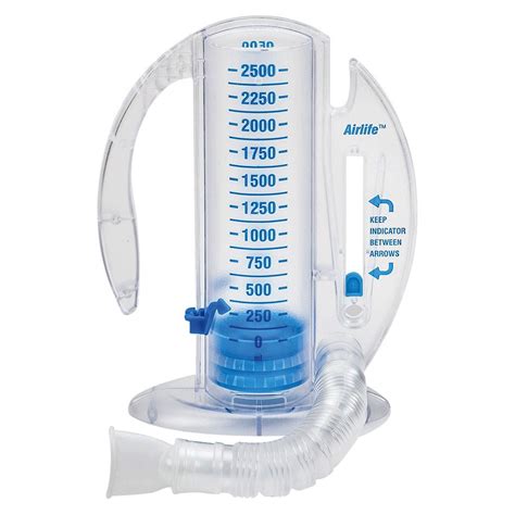 Airlife Volumetric Incentive Spirometer Without One Way Valve