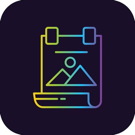 Poster Gradient Icon 9914832 Vector Art at Vecteezy 