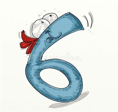 number  animated numbers icons funny buttons stock illustration