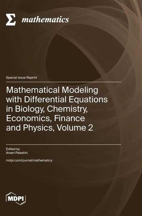 mathematical modeling  differential equations  biology chemistry