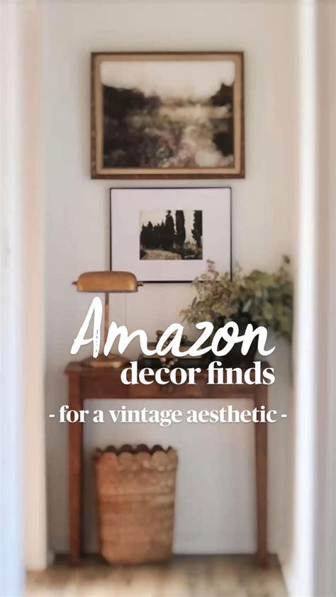 Amazon Decor Finds Vintage Aesthetic Amazon Decor Moody Living