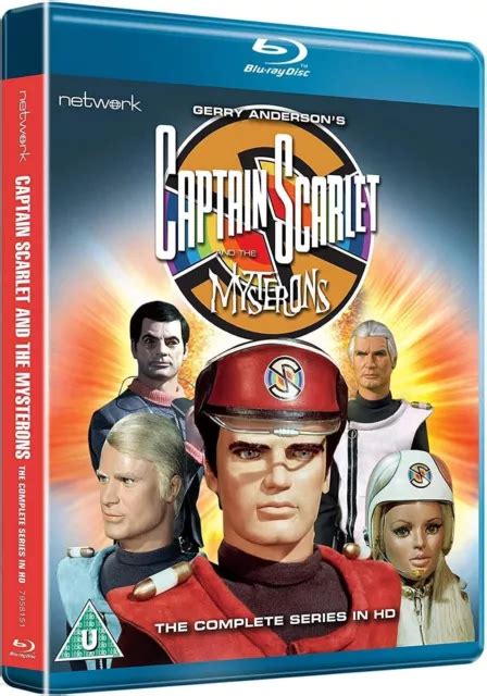 Captain Scarlet And The Mysterons Complete Series New Blu Ray Gerry