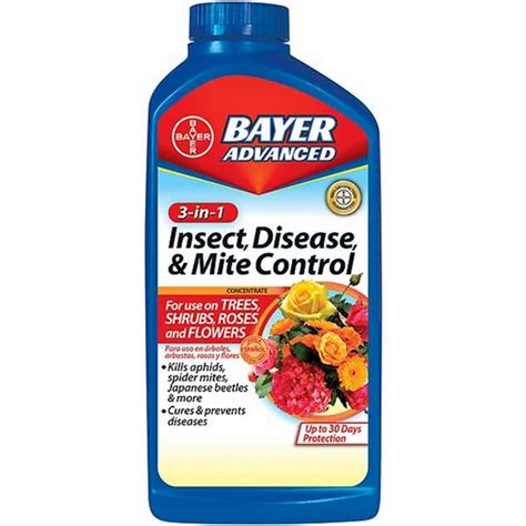 Bayer Advanced 3 In 1 Insect Disease And Mite Control 32 Oz La Grange