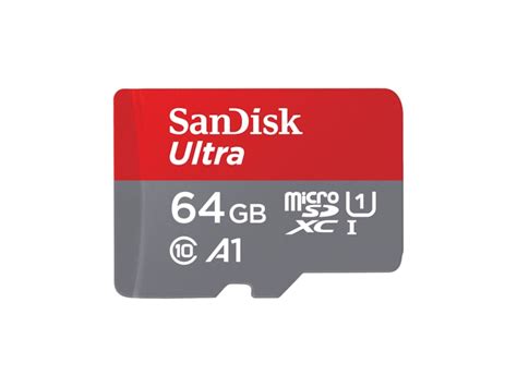 Sandisk Ultra Microsdxc 64gb Sd Adapter Minnekort Til Foto And Video Komplett No