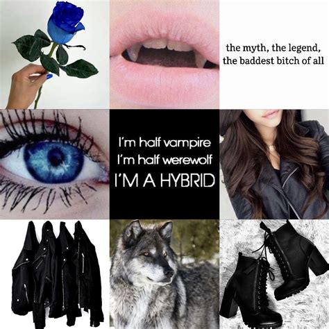 hybrid vampire & werewolf aesthetic collage in 2023 | Werewolf ...