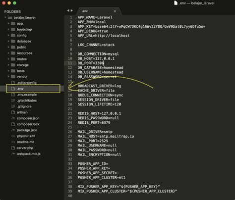 Tutorial Laravel 7 Konfigurasi Dasar Pada Laravel Malas Ngoding