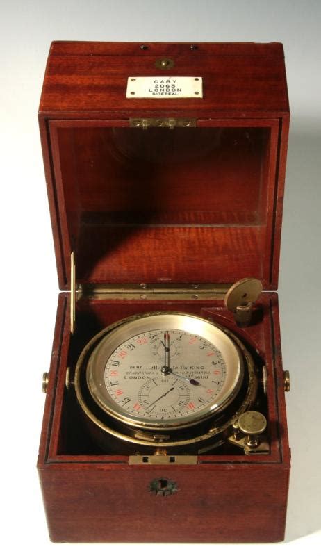 #20: A 19TH CENTURY MARINE CHRONOMETER SIGNED DENT