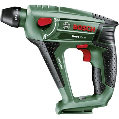 Bosch Uneo Maxx Sds Quick Cordless Hammer Drill 18 V Li Ion W O Battery