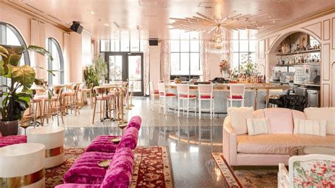 dolly parton themed rooftop bar  nashville   pink paradise