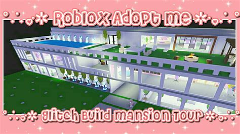 Adopt Me Glitch Build Mansion For Fiona Made By Kawaiigirl Builds