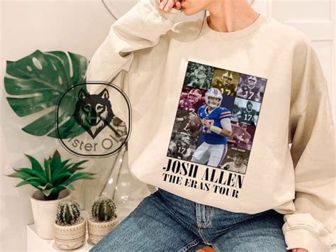 Josh Allen The Eras Tour Shirt Vintage Josh Allen T Shirt Etsy