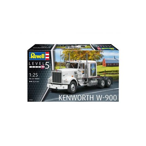 Maquette Plastique Camion Revell Kenworth W 900 1 25 07659