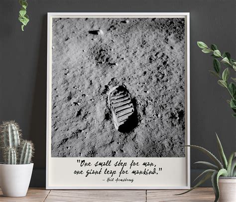 The Real Neil Armstrong Footprint On Moon