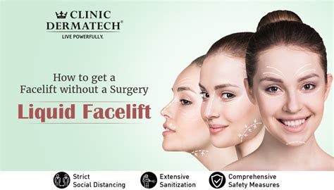 How To Get A Facelift Without A Surgery Clinic Dermatech