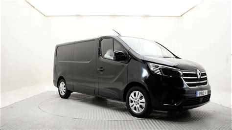 Renault Trafic Ll30 Blue Dci 170 Sport Panel Van Black Youtube