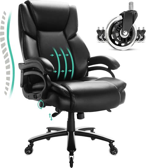 Amazon Ofika Big And Tall Office Chair Lbs Adjustable Lumbar