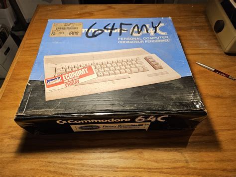 Commodore 64C Computer With New Upgraded Power Supply Recapped Tested