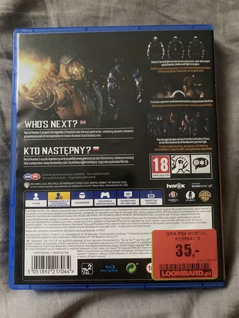 Mortal Kombat X ps4 Świerklany OLX pl