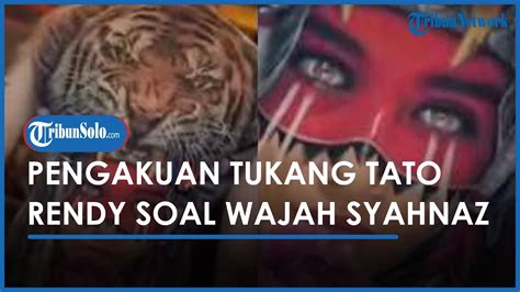 Tukang Tato Tak Sadar Rendy Kjaernett Minta Digambarkan Syahnaz Akui