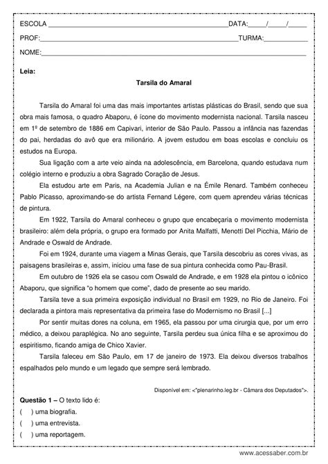 Texto De Historia 6 Ano
