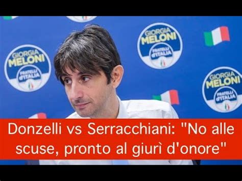 Donzelli vs Serracchiani No alle scuse pronto al giurì d onore