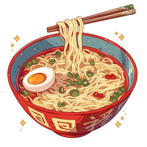 Singaporean Laksa And Spicy Noodle Soup Premium AI Generated Vector