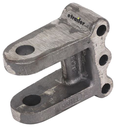 Titan 2-Tang Clevis - Adjustable Channel Mount - 1" Pin Hole - 20K ...